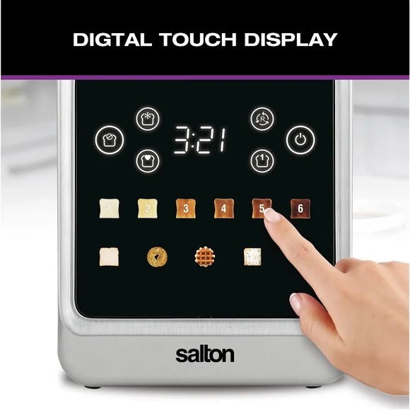 Salton Touch Screen Toaster - Picture 3 of 9